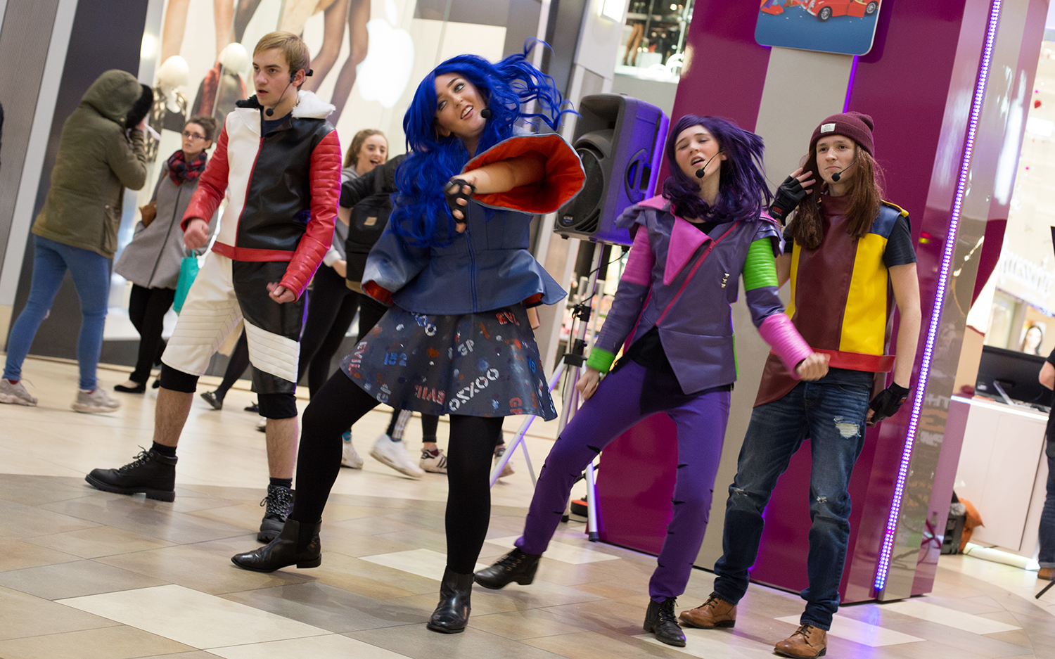 Carlos, Evie, Mal and Jay 2