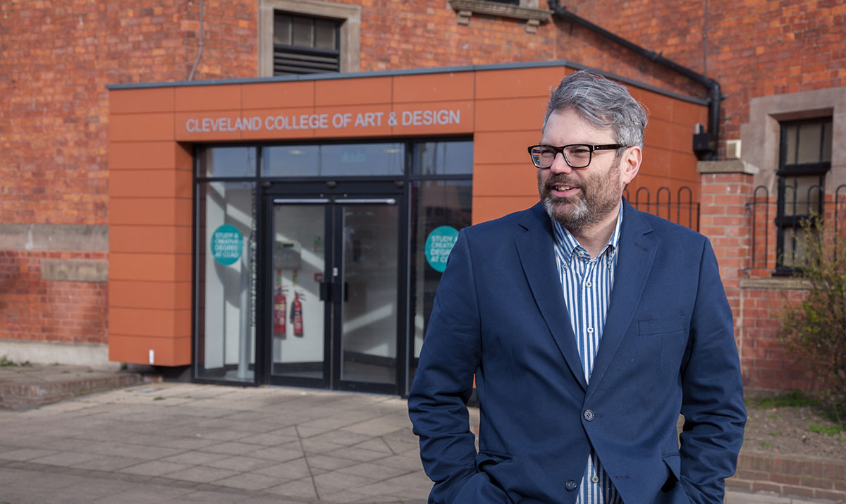 DR Martin Raby Principal of CCAD welcomes the news that CCAD are joint top for arts in NSS 2017