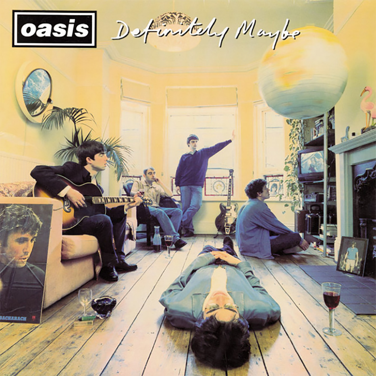 Oasis Definitely Maybe album cover