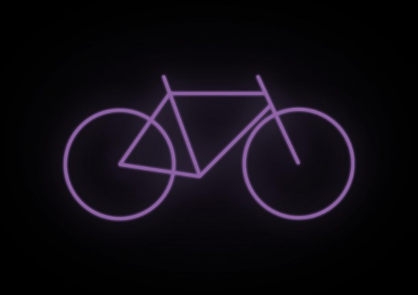 ROBYN LIGHTS UP THE SKY WITH NEON BIKE AT LUMIERE FESTIVAL