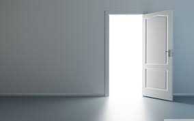 door open