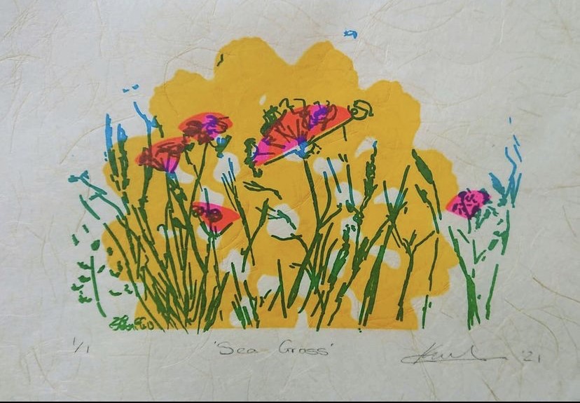 Kathryn Bell shows in Awagami Print Festival 2021